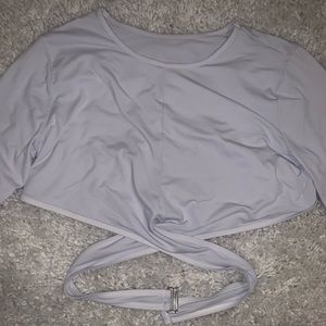 Forever 21 Wrap Around Work out Top